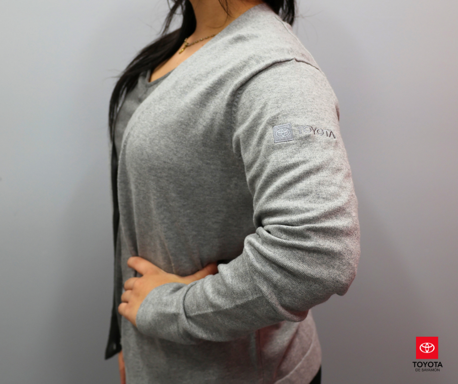 Women Gray Cardigan Toyota